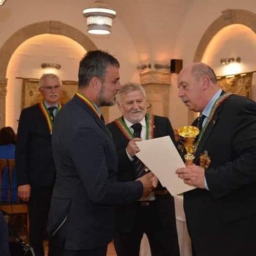 Milhoffer László és a Európai Borlovagrend